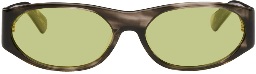 

Серые солнцезащитные очки Eddie Kyu FLATLIST EYEWEAR