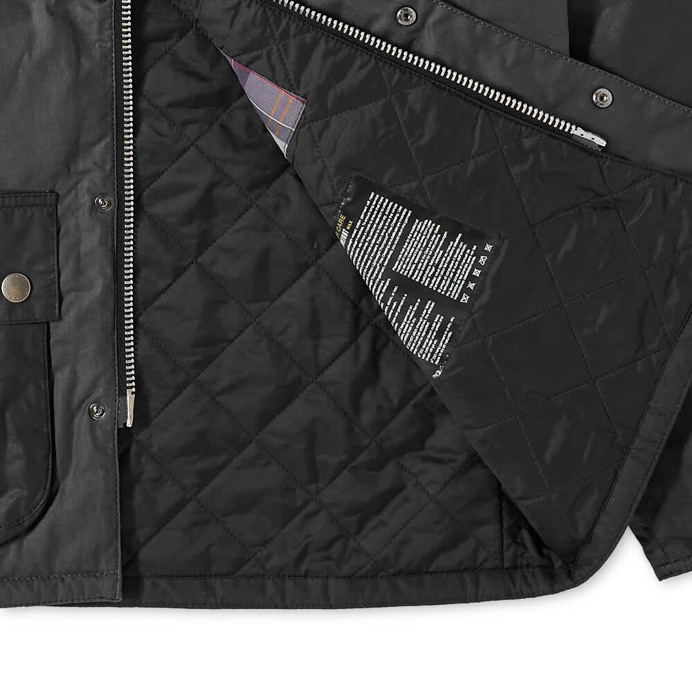 

Вощеная куртка Bedale с капюшоном Beacon Barbour, Черный