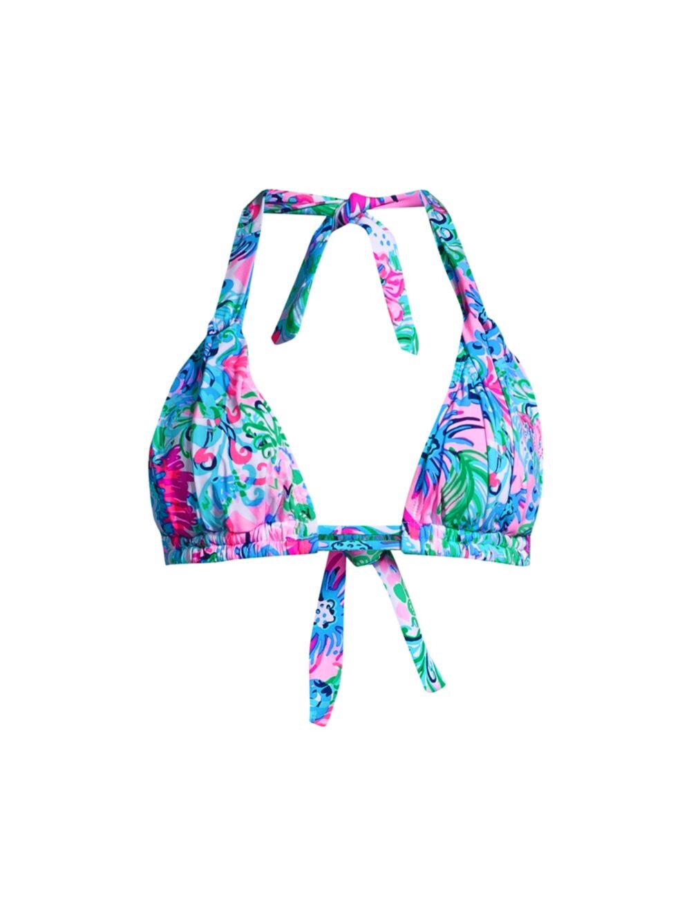 

Топ бикини Arika с треугольными чашечками Lilly Pulitzer, разноцветный