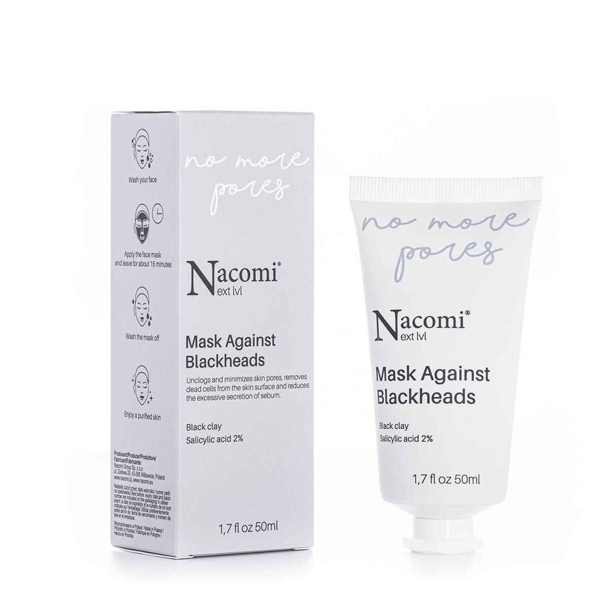 

Nacomi Next Level Mask Against Blackheads маска против черных точек 50мл