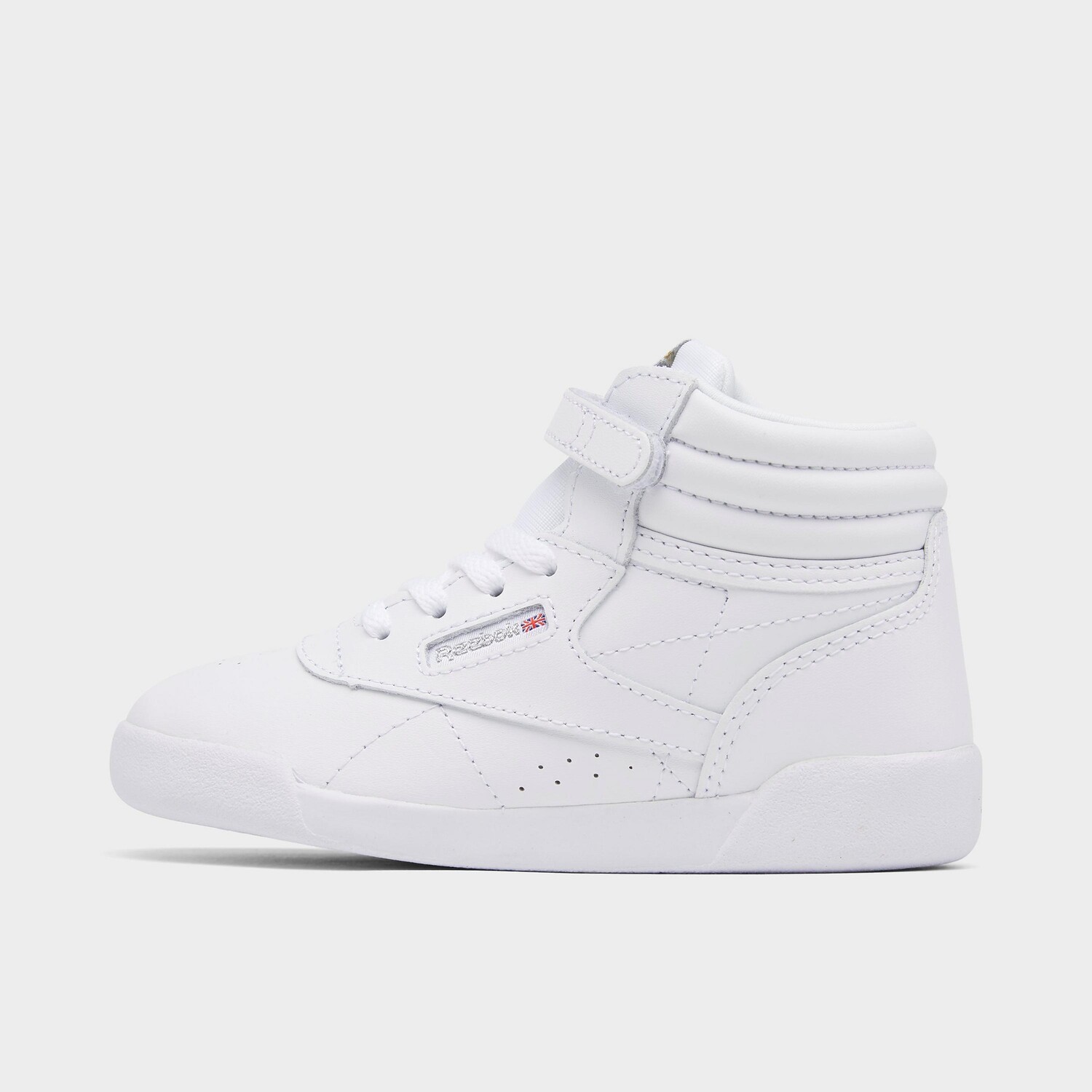 

Повседневная обувь Reebok Freestyle Hi для малышей для девочек, белый