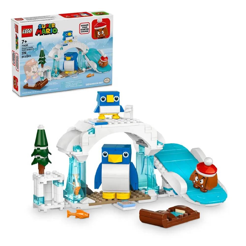 

Конструктор Lego Penguin Family Snow Adventure Expansion Set, 228 деталей