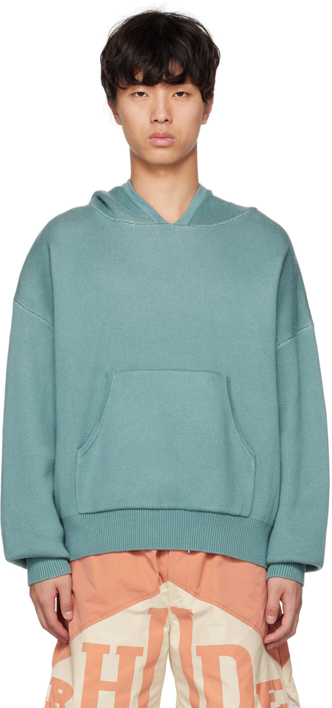 

Зеленый худи из жаккарда Rhude