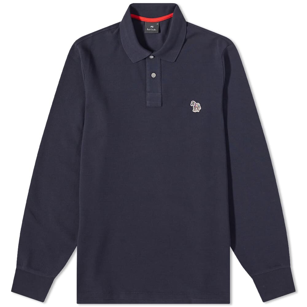 

Футболка Paul Smith Long Sleeve Zebra Polo Shirt