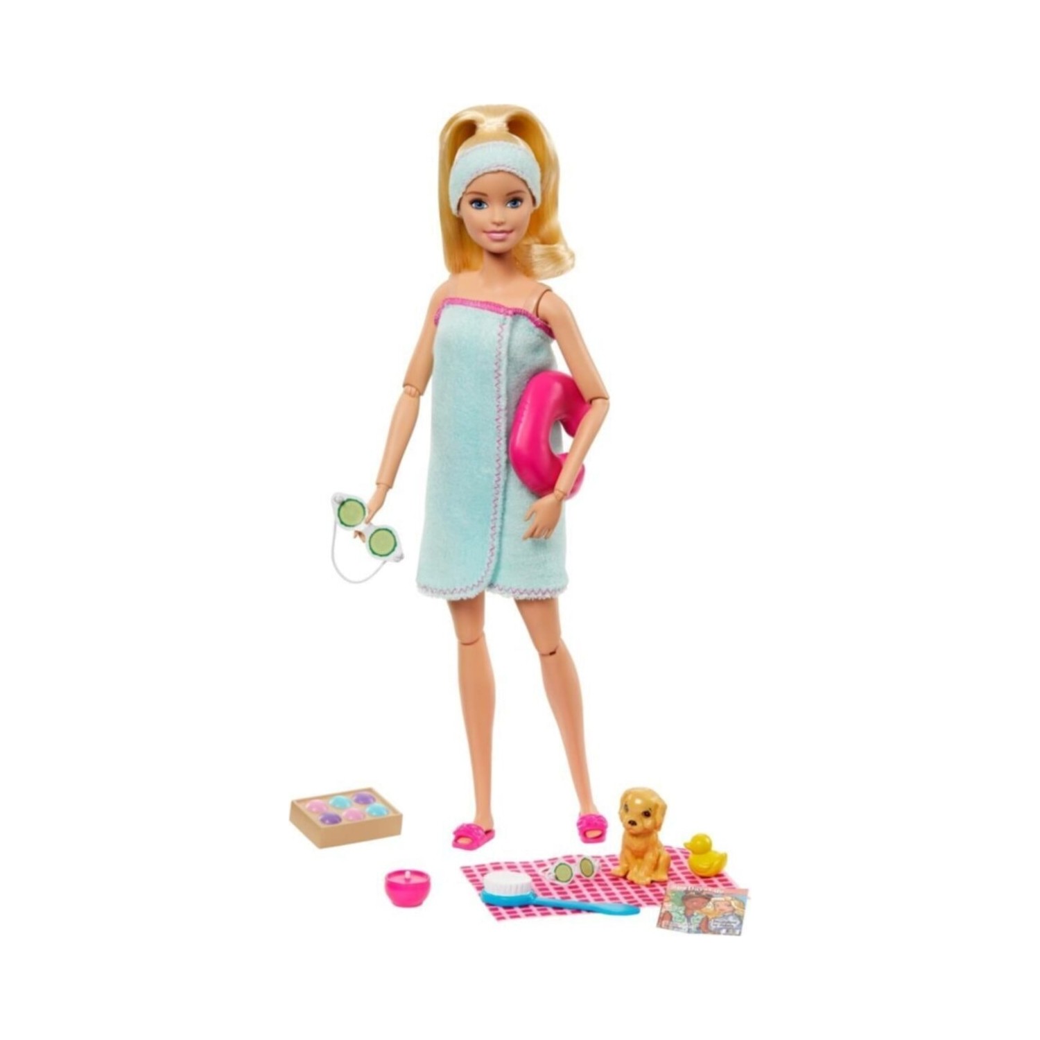 цена Игровой набор Barbie Wellness День в спа GJG55