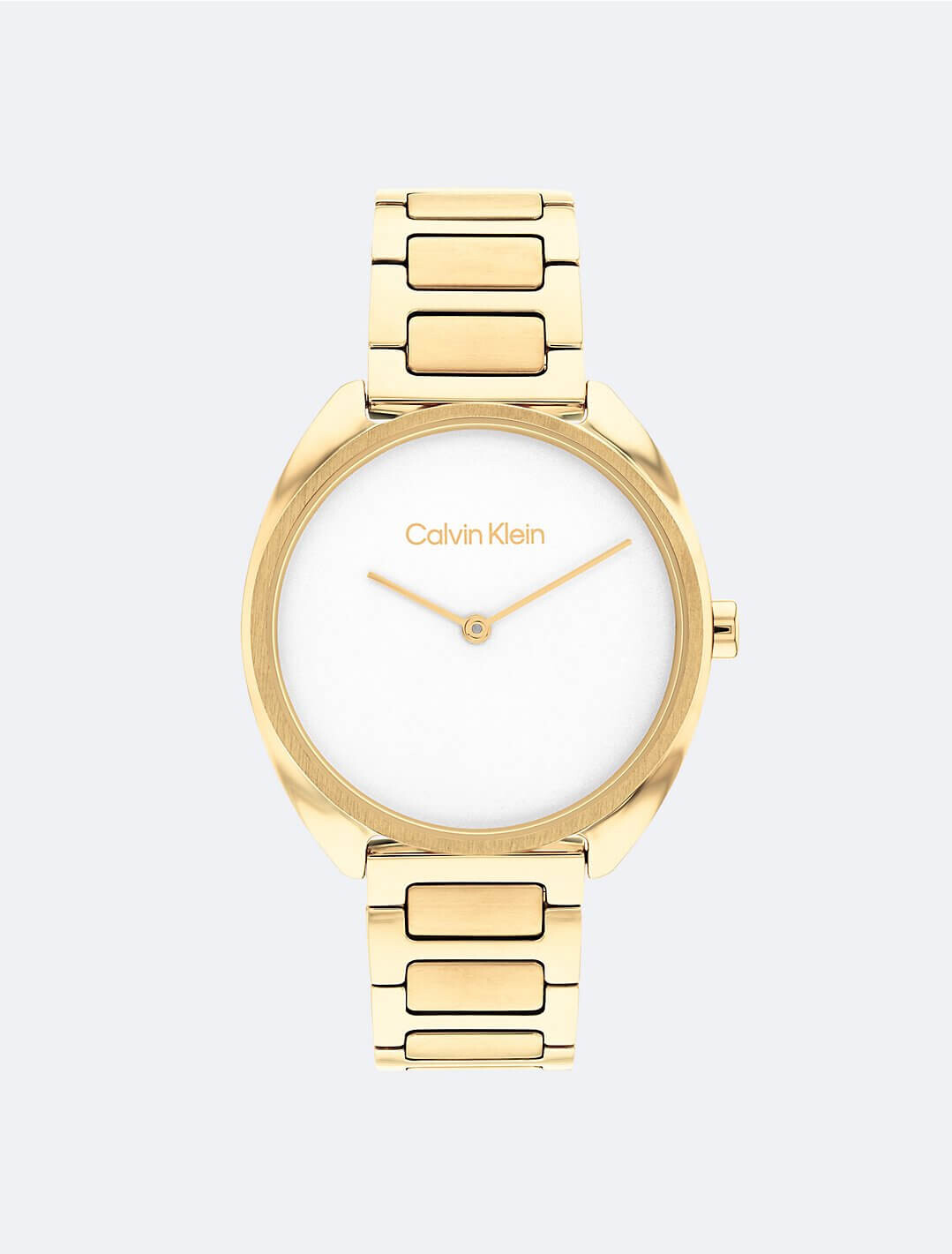 

Часы Calvin Klein Adorn Bracelet Gold Plated 34mm, белый/золотистый