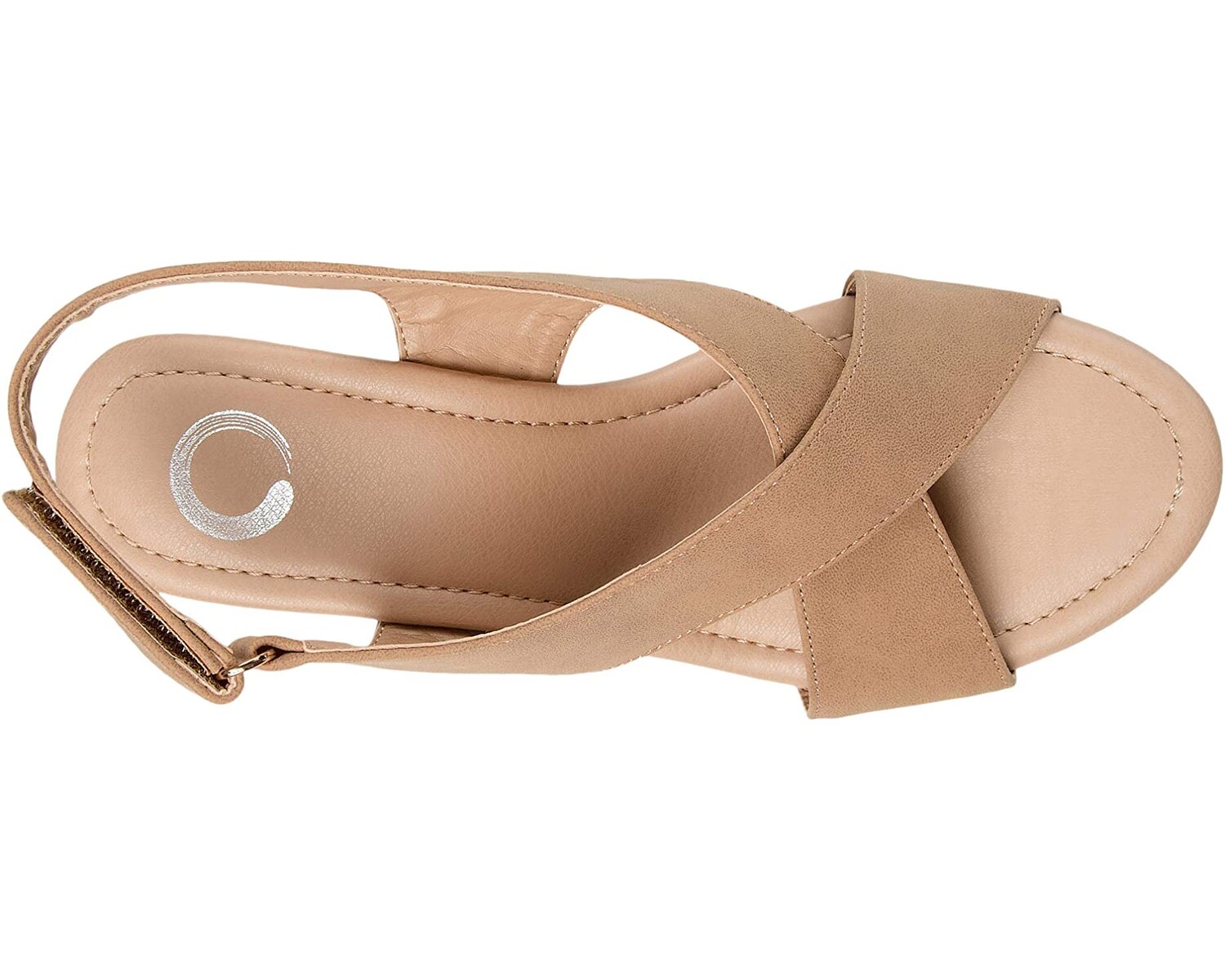 

Туфли на каблуках Comfort Foam Jenice Wedge Sandal Journee Collection, тан