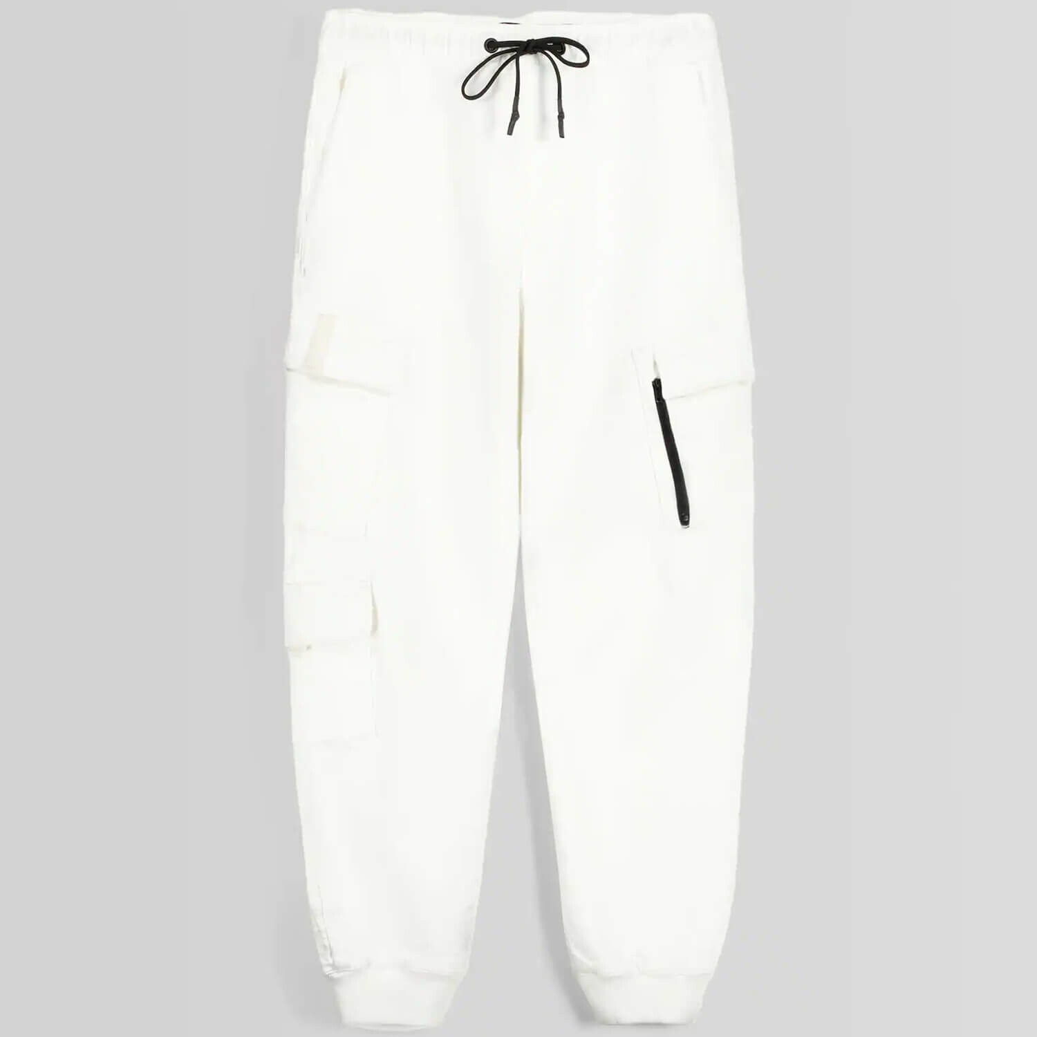 

Брюки Bershka Slim Cargo Joggers, белый