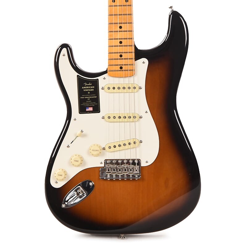 

Fender American Vintage II 1957 Stratocaster 2-Color Sunburst LEFTY