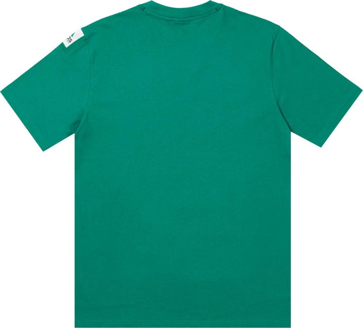 Футболка Palace x adidas EQT Tee 'Green', зеленый – заказать из-за