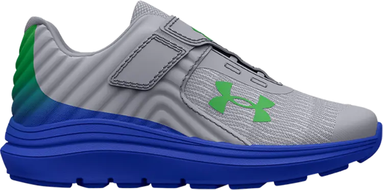 

Кроссовки Under Armour Outhustle Printed TD Mod Grey Versa Blue, серый