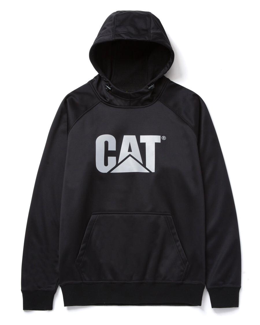 

Мужская спортивная толстовка с капюшоном CAT, черный