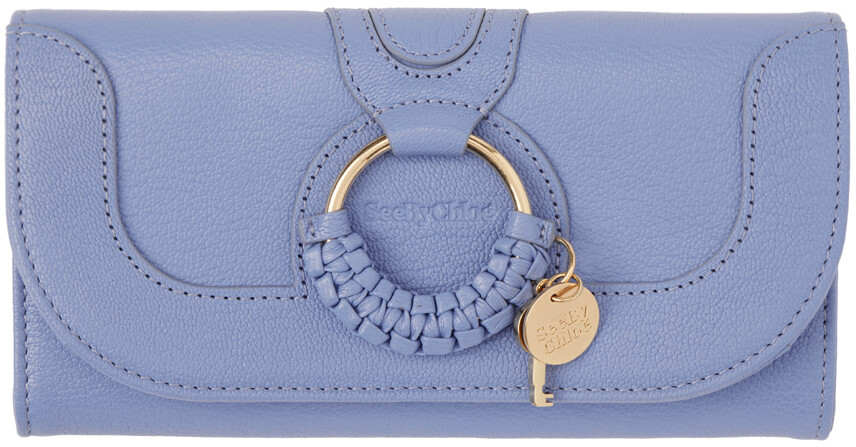 

Синий длинный кошелек Hana Continental See by Chloé