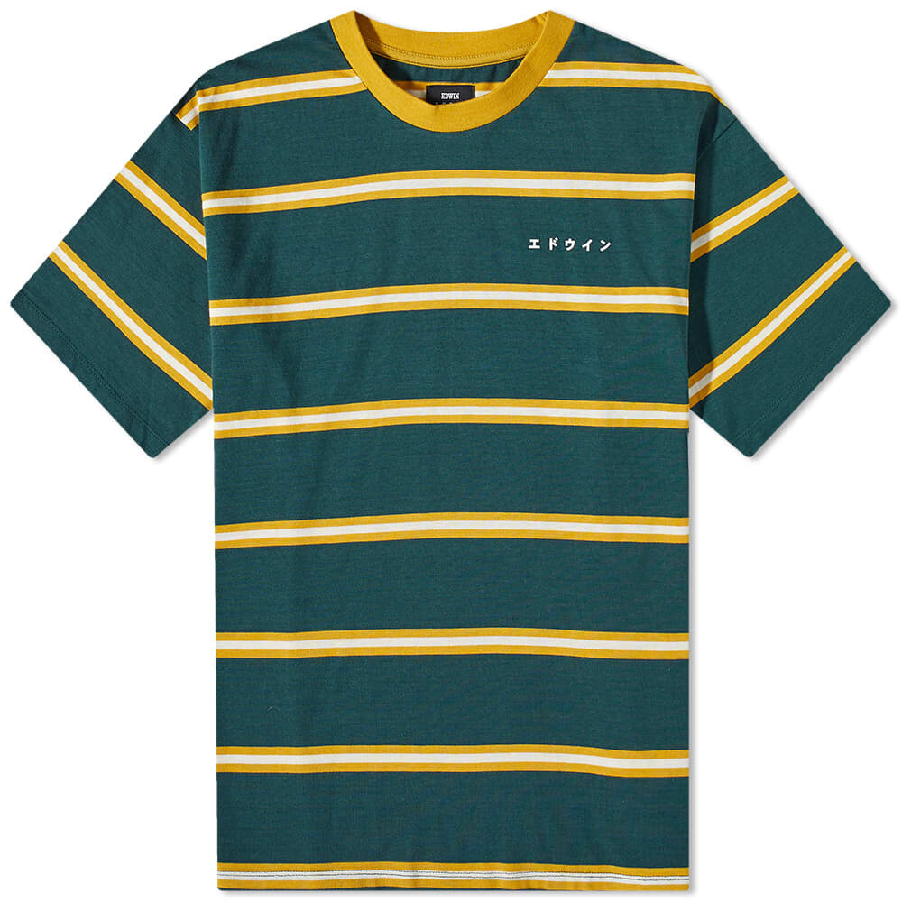 

Футболка EDWIN Quarter Stripe Tee