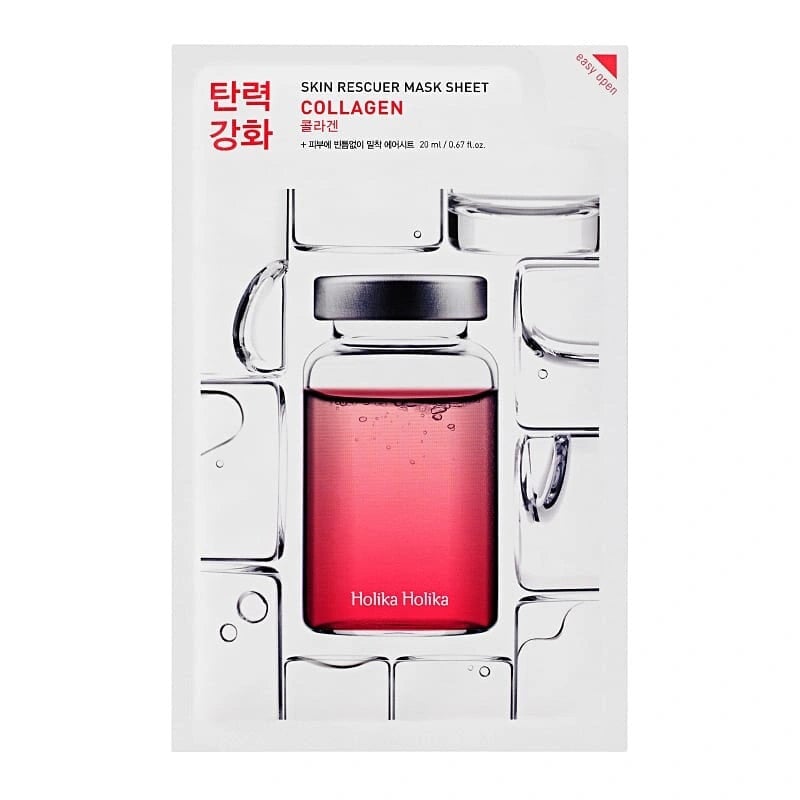 

HOLIKA HOLIKA Skin Rescuer Mask Sheet Collagen Лифтинговая тканевая маска с коллагеном
