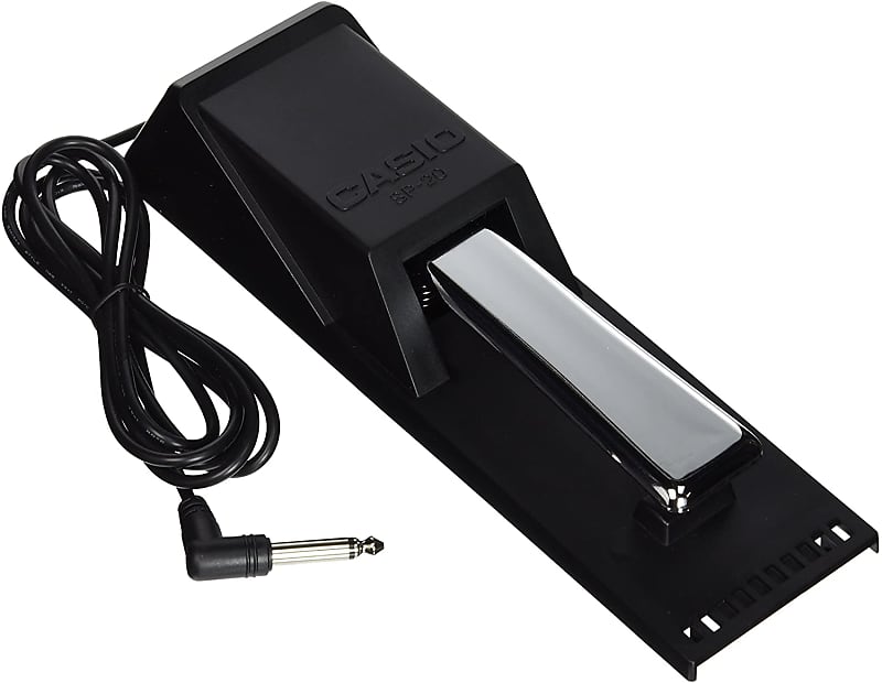 Фортепианная педаль сустейна Casio SP20 SP20 Piano-Style Sustain Pedal durable black 6 35mm jack sustain pedal low noise non slip base for 61key 88key electronic piano keyboards musical accessory