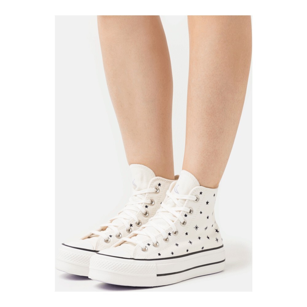 

Кроссовки Converse Chuck Taylor All Star Lift, egret/black/moonstone violet