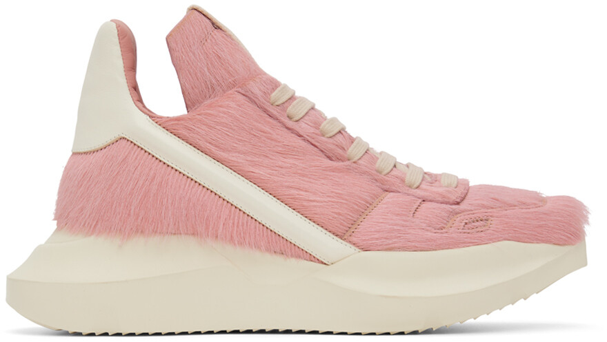 

Розовые кроссовки Geo Geth Rick Owens