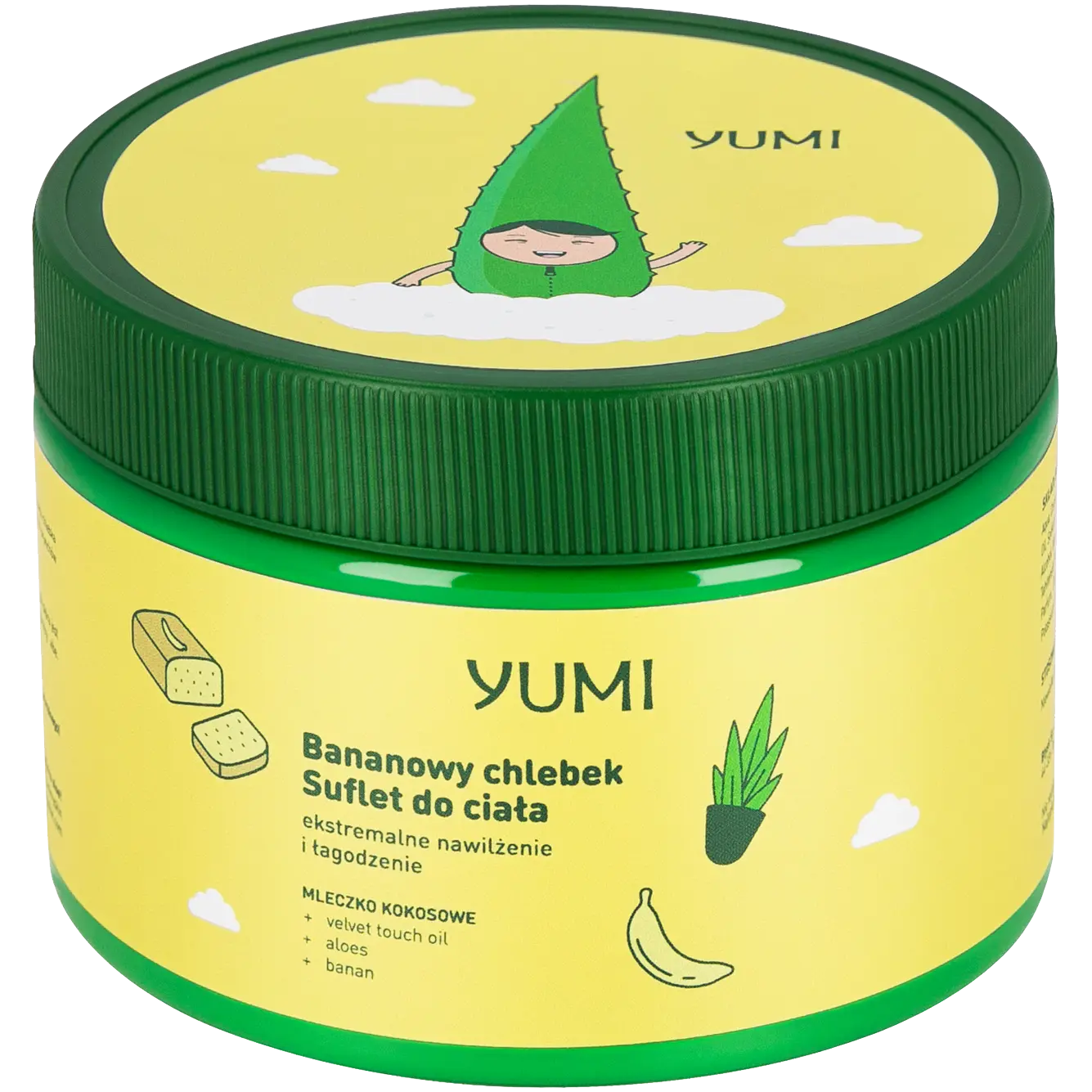 

Yumi Суфле для тела с банановым хлебом, 300 мл