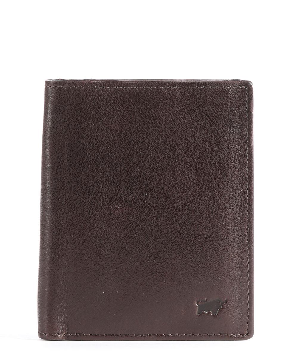 RFID-кошелек Arezzo из мелкозернистой яловой кожи Braun Büffel, коричневый