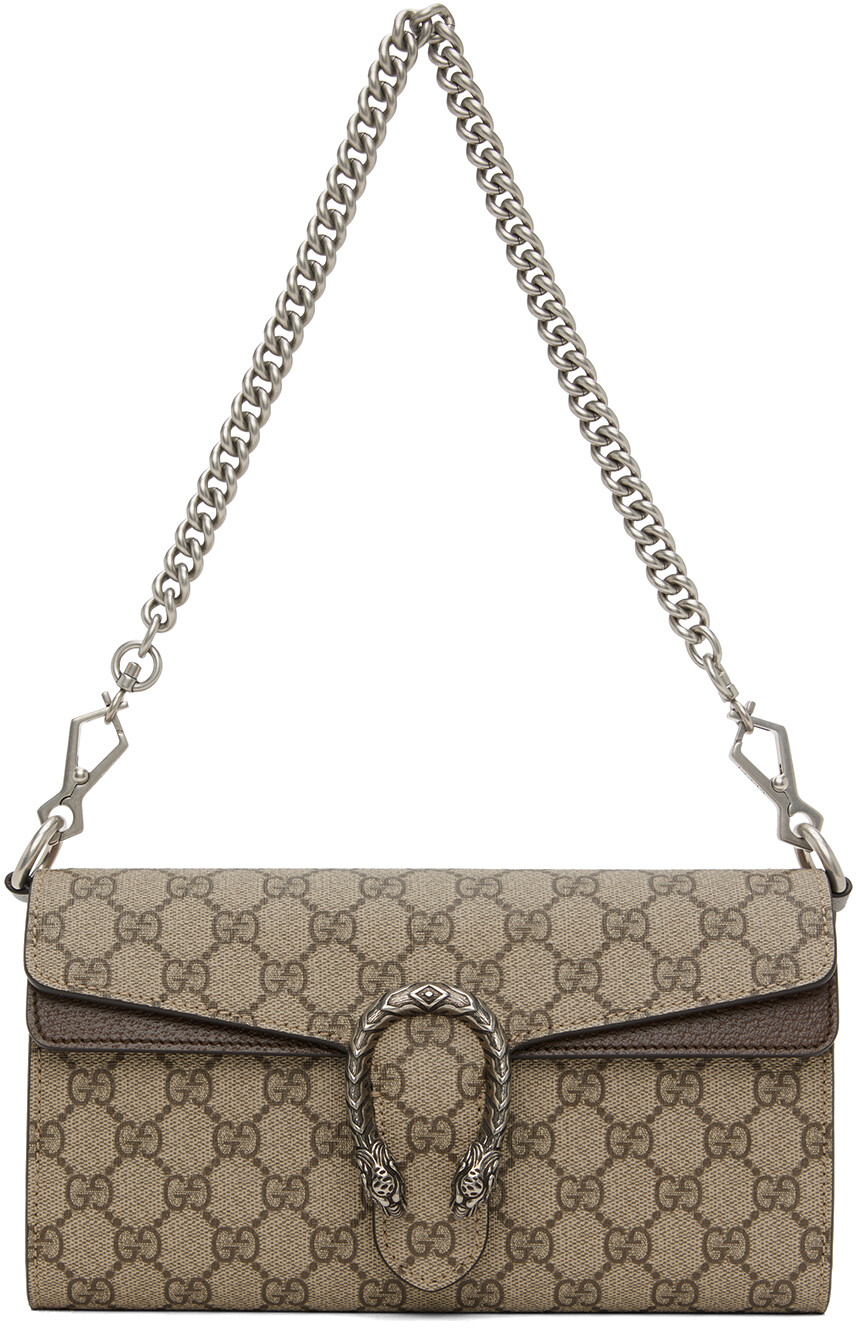 

Бежевая маленькая сумка Dionysus Gucci