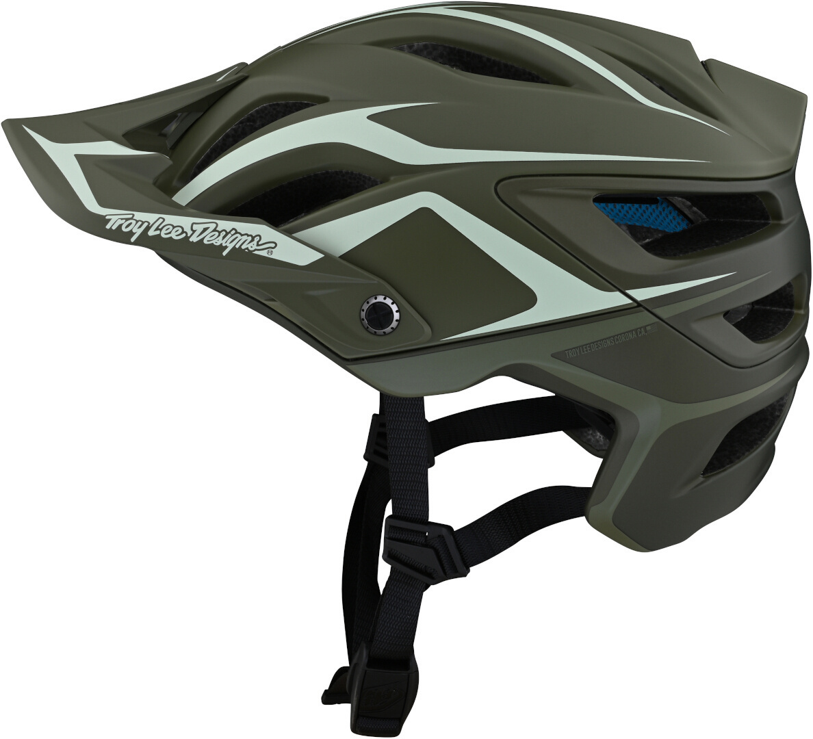 Шлем Troy Lee Designs A3 MIPS Jade велосипедный, зеленый шлем велосипедный stern зеленый размер 52 56