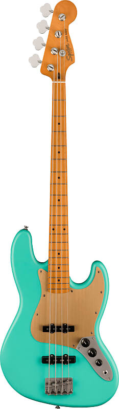 

Squier 40th Anniversary Jazz Bass, винтажное издание, кленовый гриф, золотая анодированная накладка, сати Squier 40th Anniversary Jazz Bass, Edition, Maple Fingerboard, Gold Anodized Pickguard,