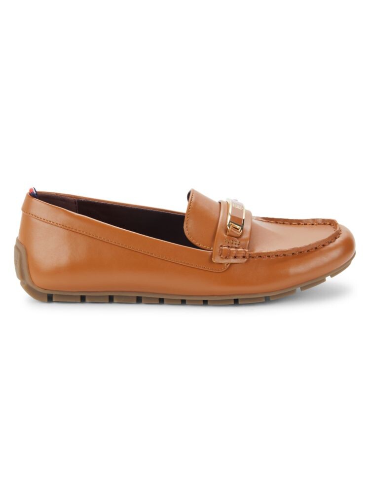 

Лоферы для вождения с логотипом Bit Tommy Hilfiger, цвет Medium Natural