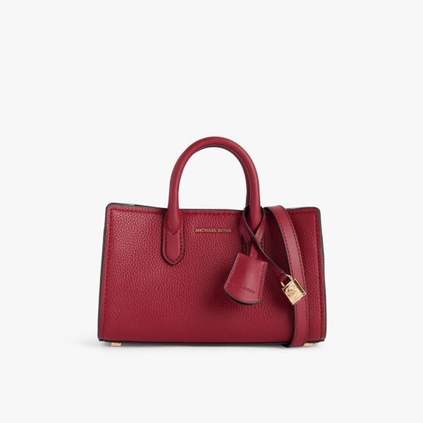 

Маленькая кожаная сумка через плечо Scarlett Michael Michael Kors, красный