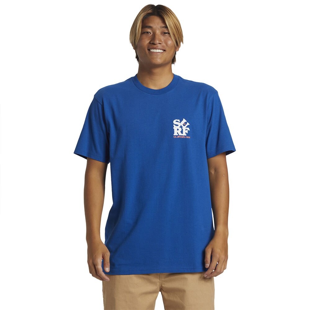 

Футболка с коротким рукавом Quiksilver Surf, синий