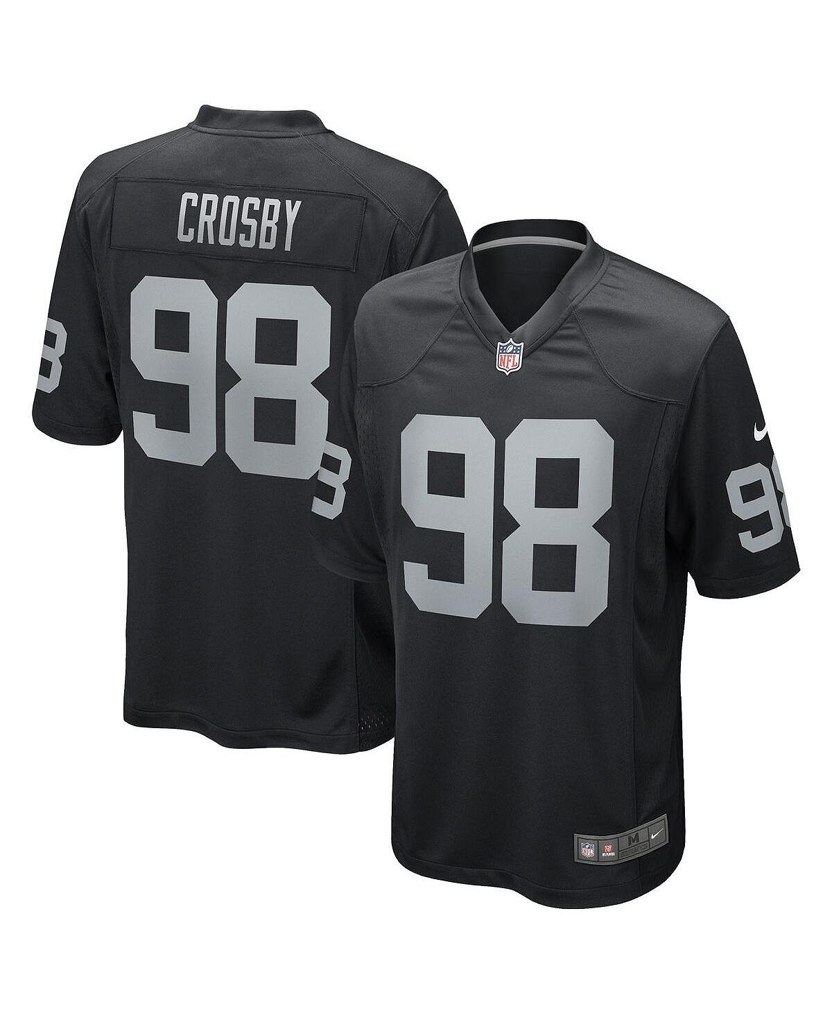 Заказать Мужское джерси maxx crosby black las vegas raiders game jersey  Nike, черный – цены, описание и характеристики в «CDEK.Shopping»