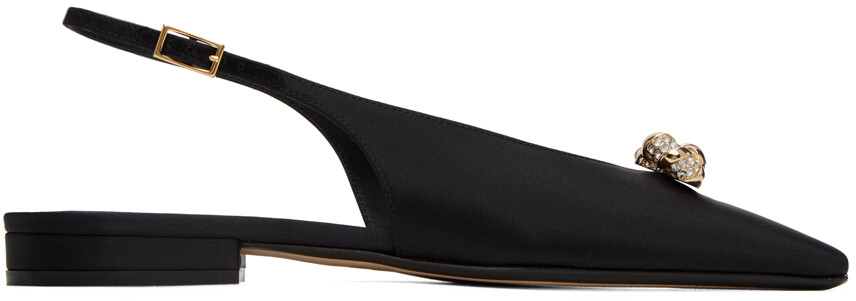 

Черные балетки Swing Lanvin