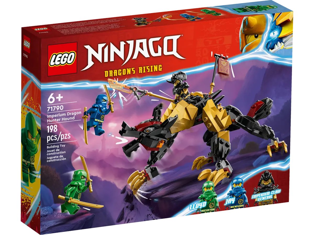 мини фигурки ninjago Конструктор Lego Ninjago Imperium Dragon Hunter Hound 71790, 198 деталей
