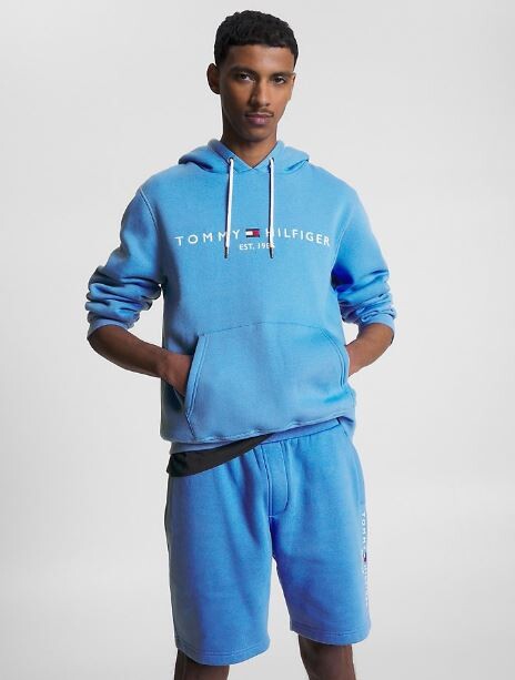

Худи с логотипом Tommy Hilfiger, синий