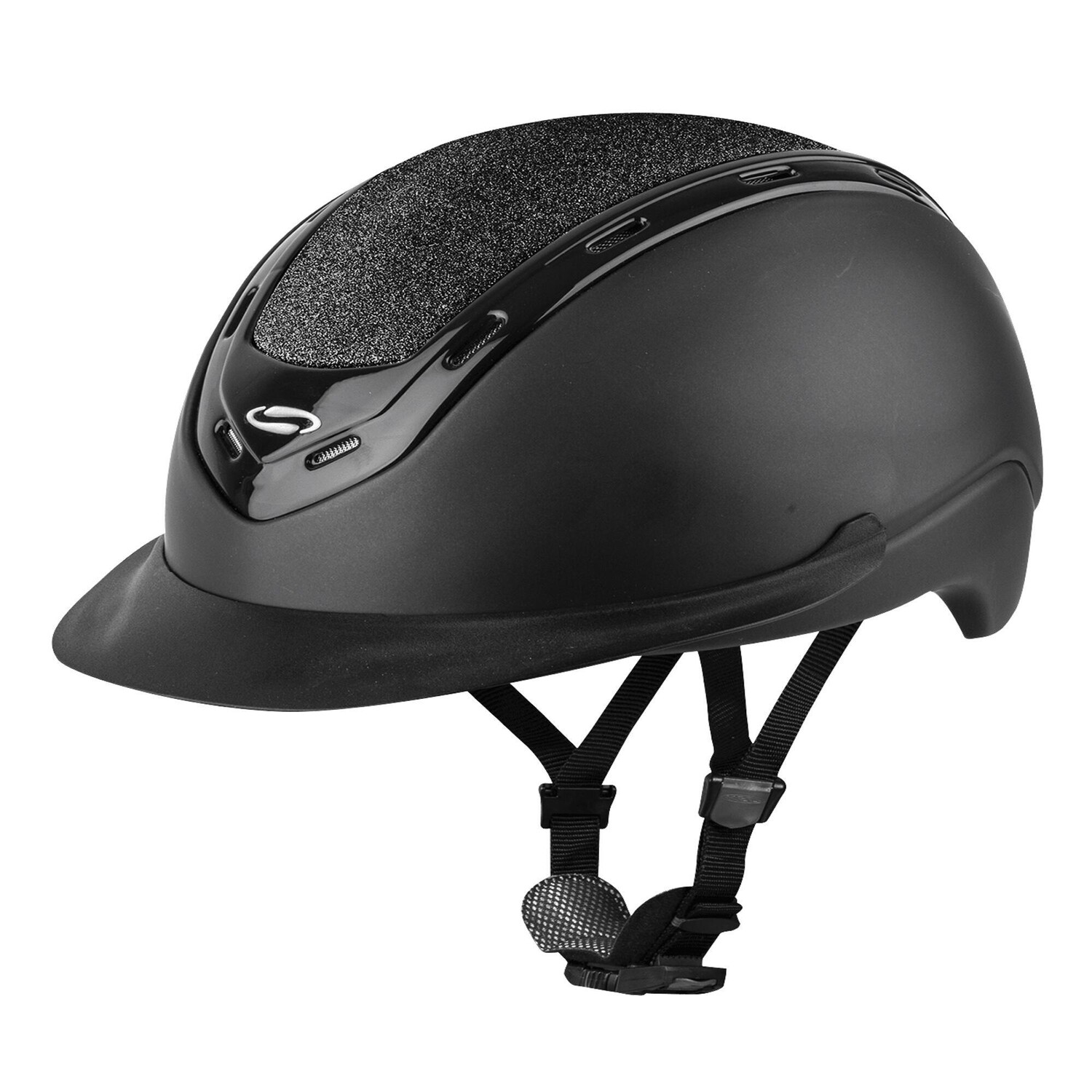 

Шлем для верховой езды Swing H19 регулируемый Shine Black WALDHAUSEN