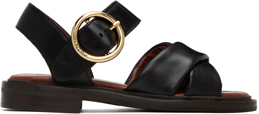 

Черные сандалии Lyna See by Chloé