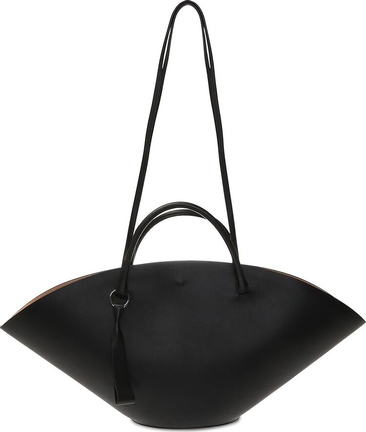 

Сумка Jil Sander Medium Sombrero Shoulder Bag Black, черный