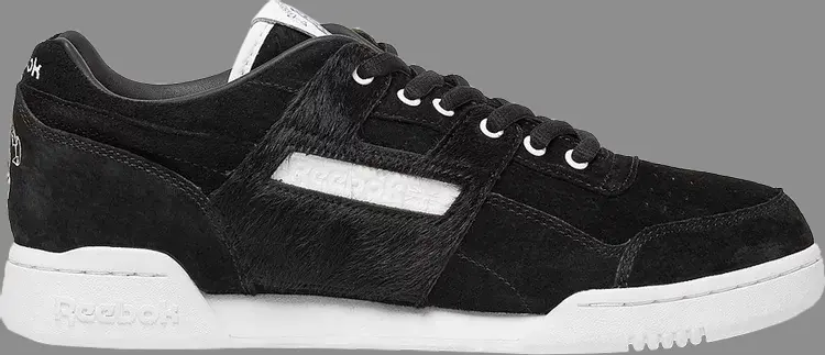 

Кроссовки footpatrol x workout lo plus Reebok, черный