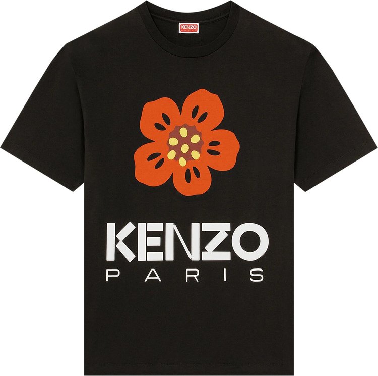 Футболка Kenzo Boke Flower Tee 'Black', черный