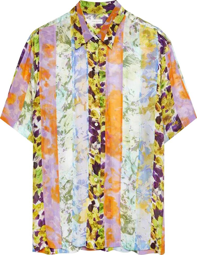 

Рубашка Dries Van Noten Candy Patch Shirt 'Yellow', желтый