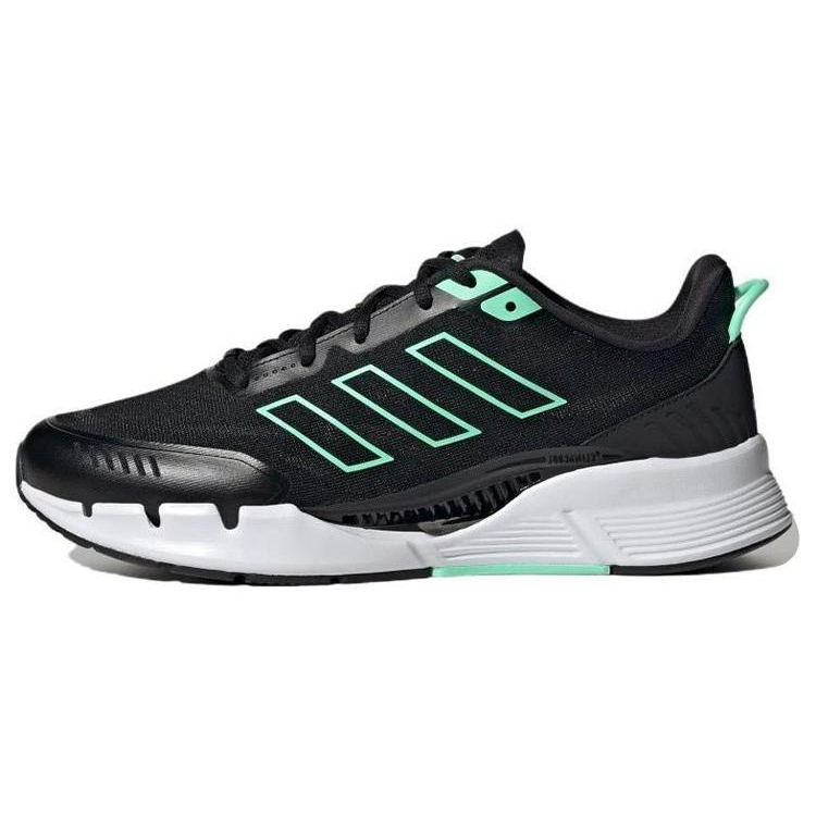 Кроссовки adidas Climacool Running, черный/зеленый/белый кроссовки kinetix running miton pu 2fx black