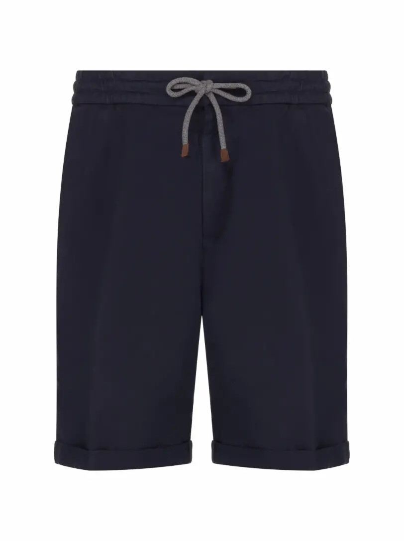

Хлопковые шорты с кулиской Brunello Cucinelli
