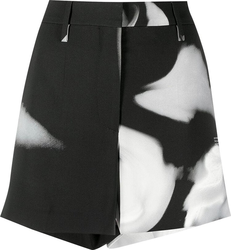 

Шорты Off-White Liquid Melt Mini Formal Short 'Black/Grey', черный