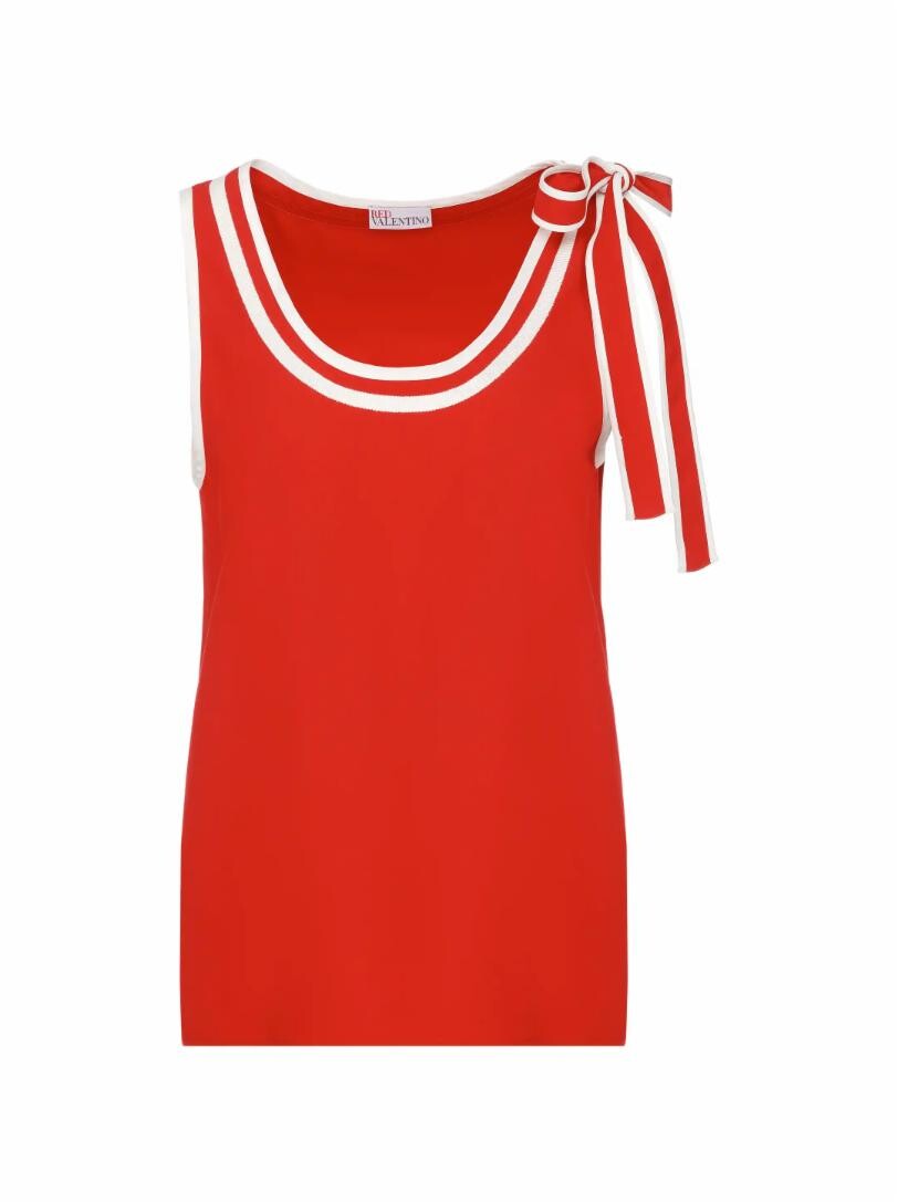 

Топ с бантом RED Valentino
