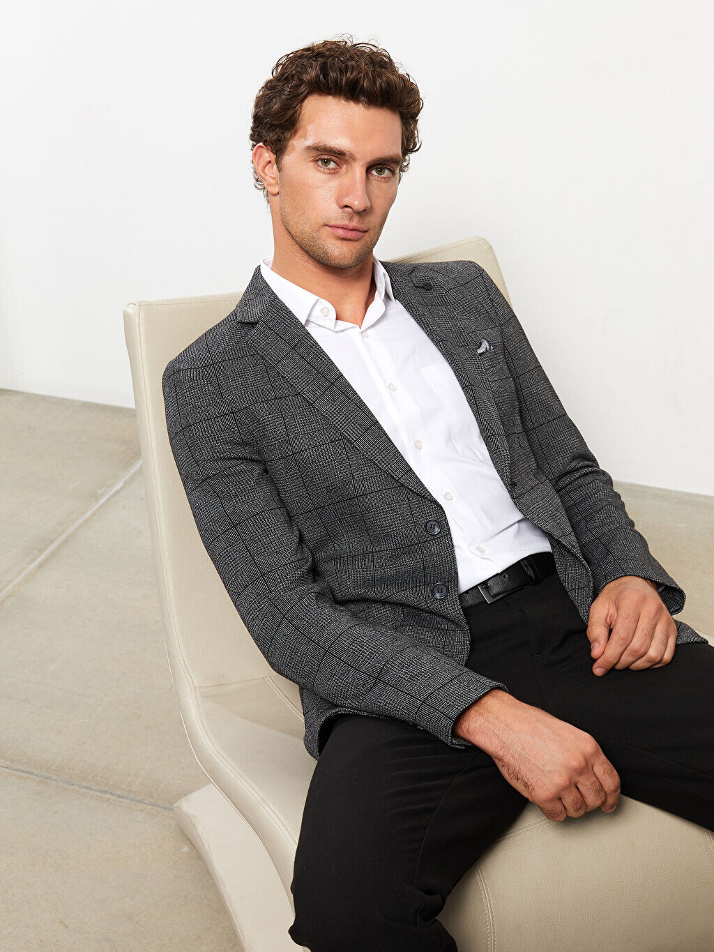 

Мужской пиджак Slim Fit LCWAIKIKI Classic