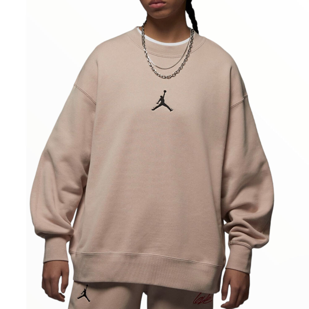 

Свитшот Nike Jordan Flight Fleece, бежевый