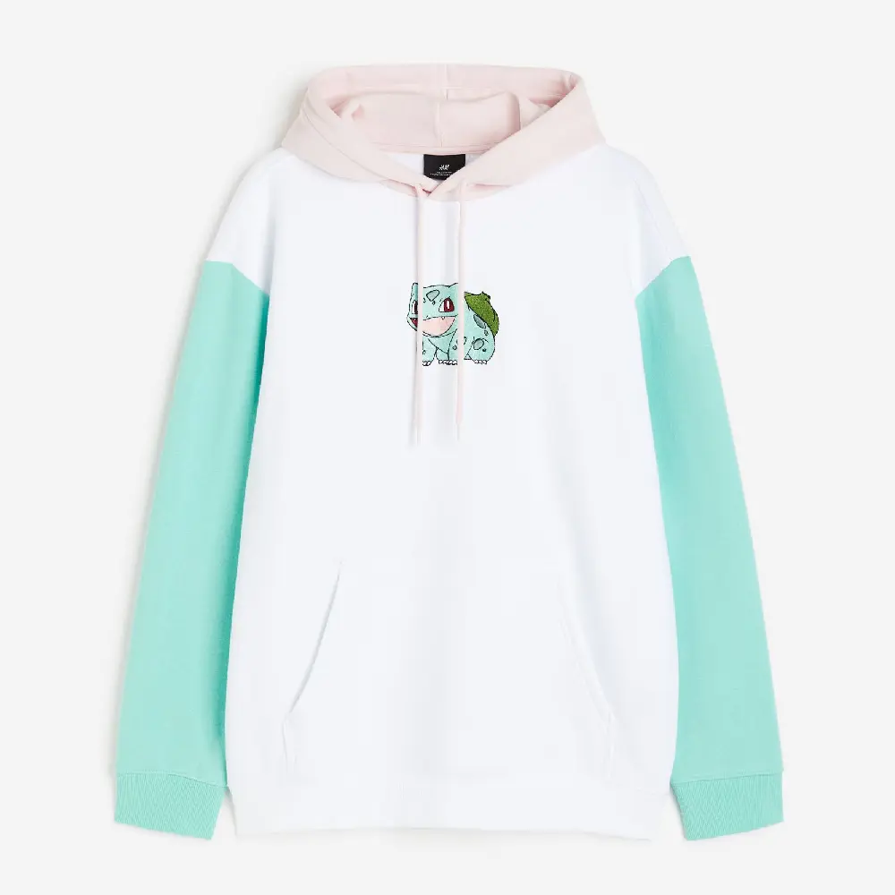 

Толстовка H&M Relaxed Fit Pokémon, белый