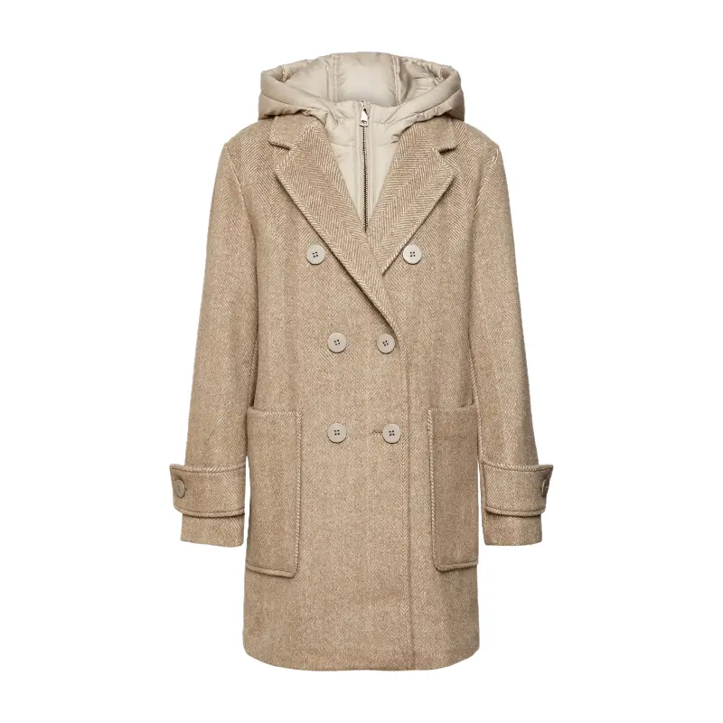 Пальто утепленное Esprit Collection, бежевый – заказать из-за границы с ...