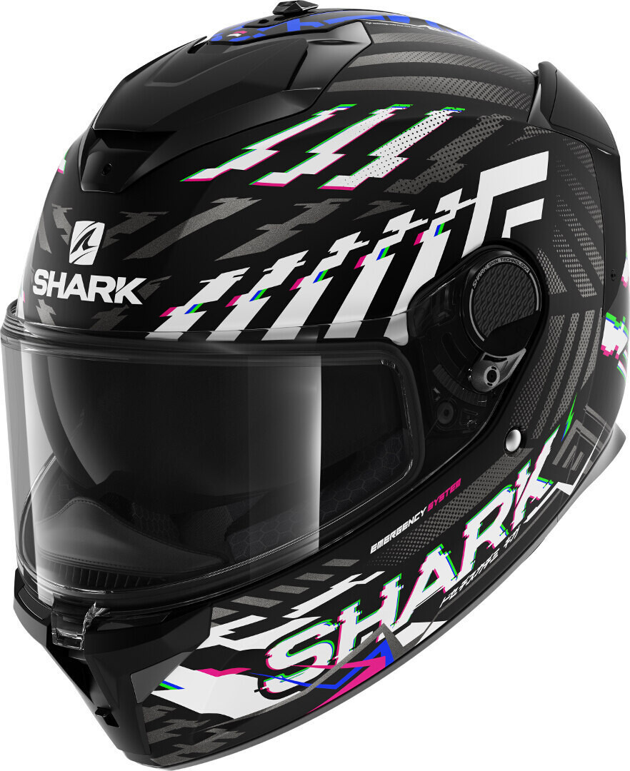 

Shark Spartan GT E-Brake Шлем, черный/серый