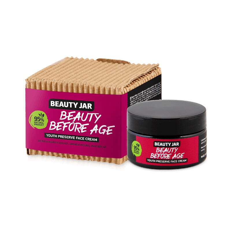 

BEAUTY JAR Beauty Before Age натуральный крем для лица против морщин 60мл